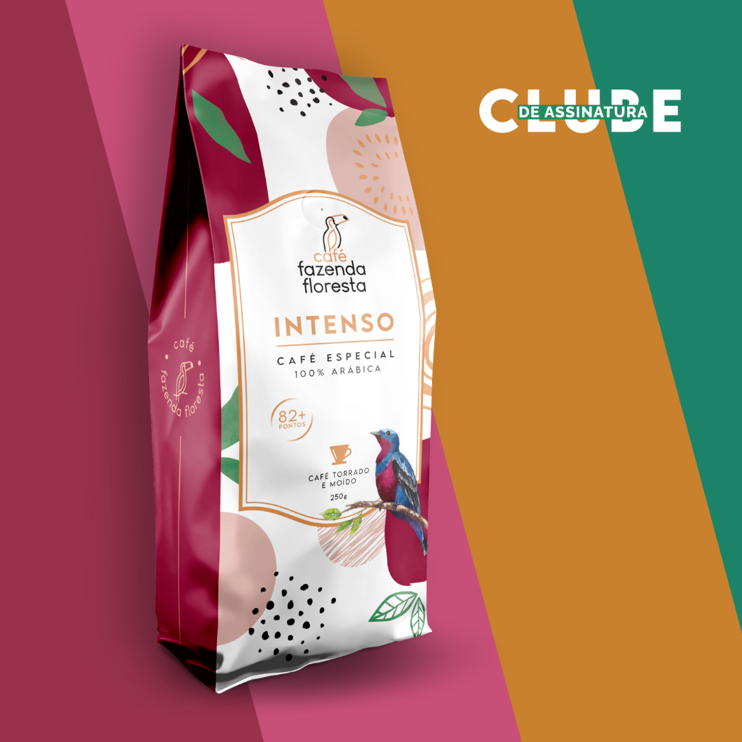 Café especial moído — Intenso 250g | Café Fazenda Floresta