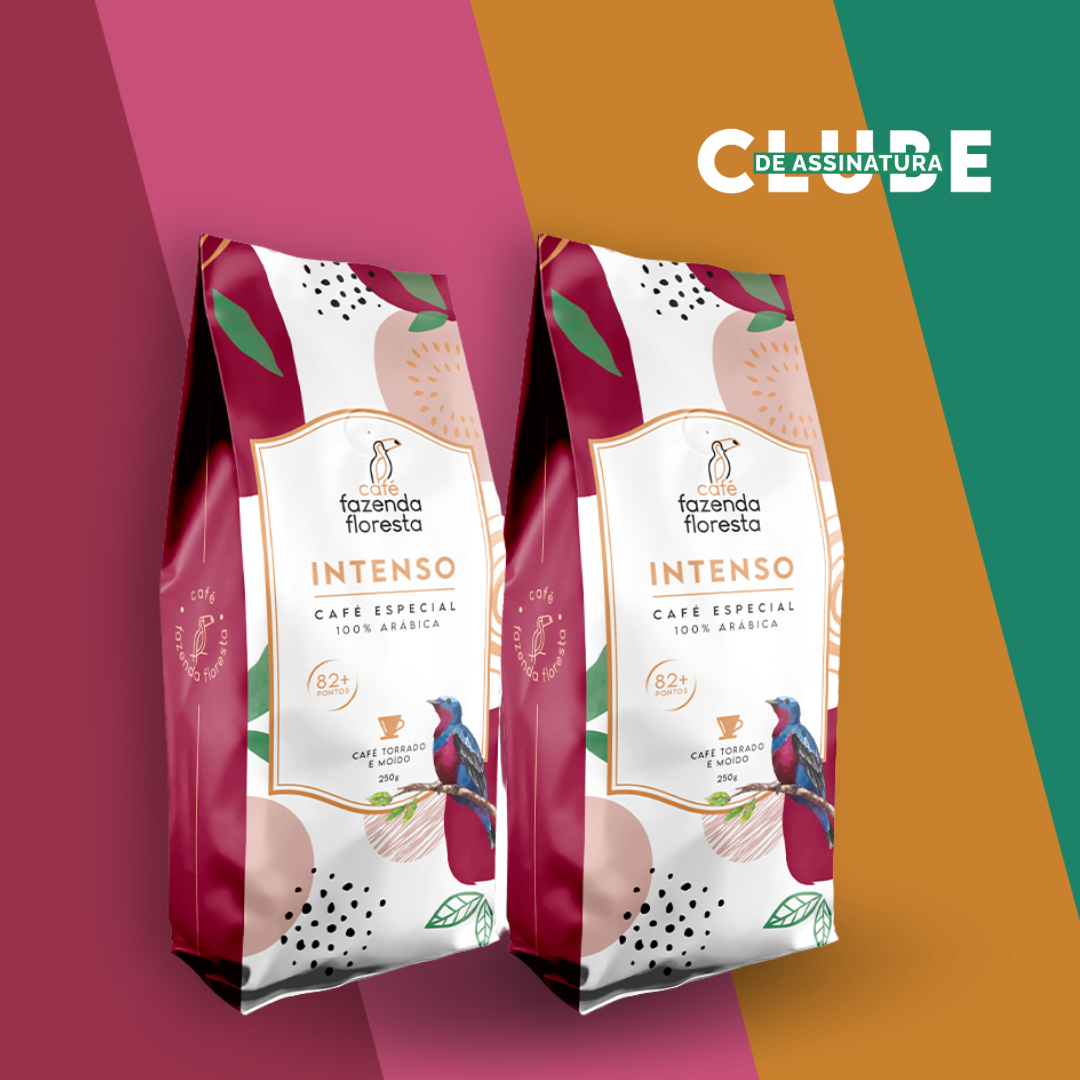 KIT café especial moído — Intenso 2 pacotes - 250g | Café Fazenda Floresta
