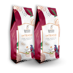 KIT café especial em grãos — Intenso 2 pacotes - 250g | Café Fazenda Floresta