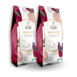 KIT café especial moído — Intenso 2 pacotes - 250g | Café Fazenda Floresta