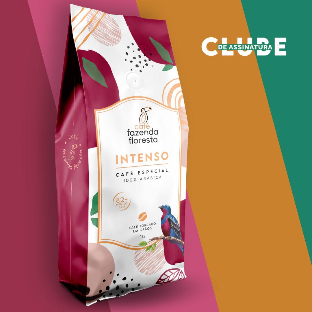 Café especial em grãos — Intenso 1kg | Café Fazenda Floresta