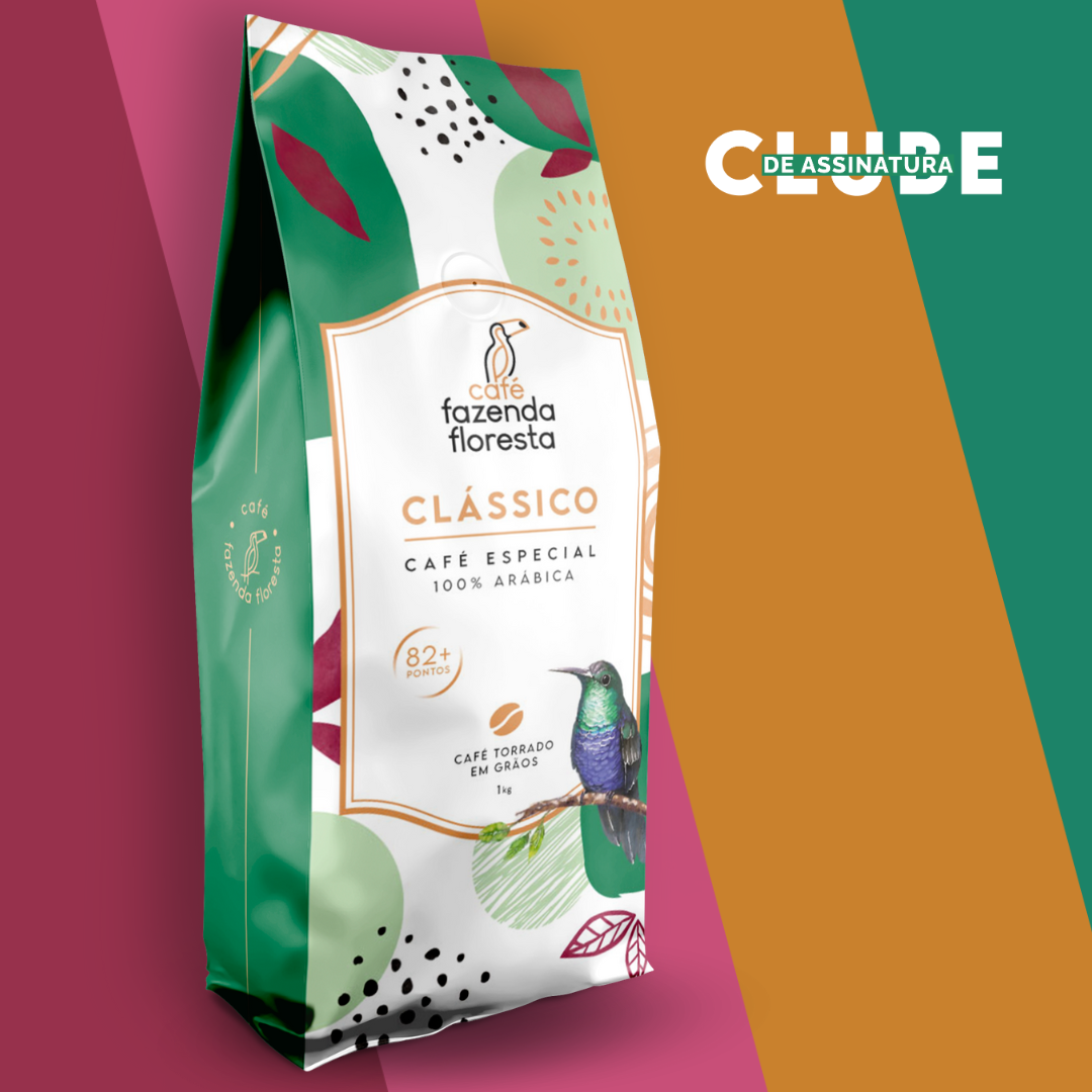 Café especial em grãos — Clássico 1kg | Café Fazenda Floresta