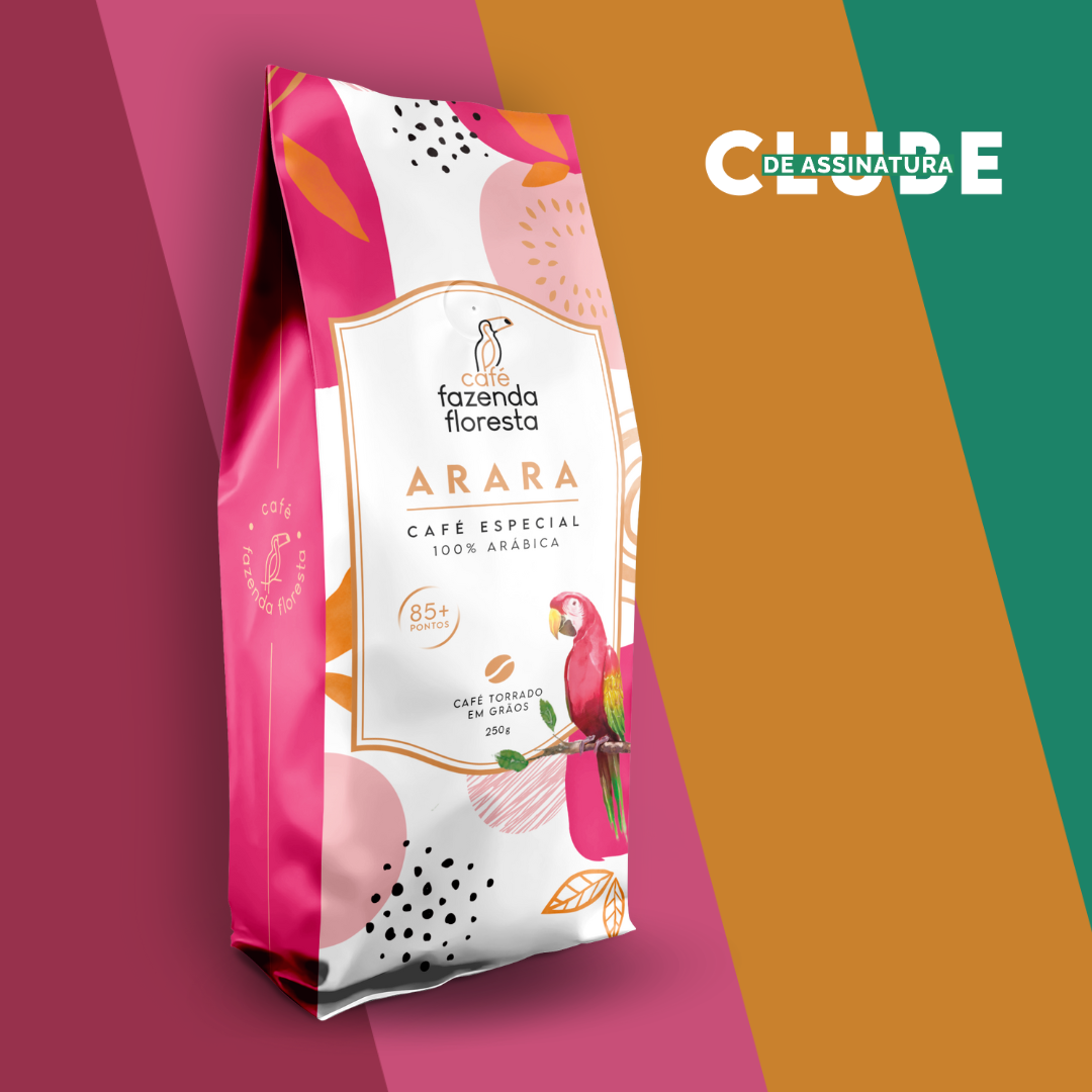 Café especial em grãos — Arara 250g | Café Fazenda Floresta