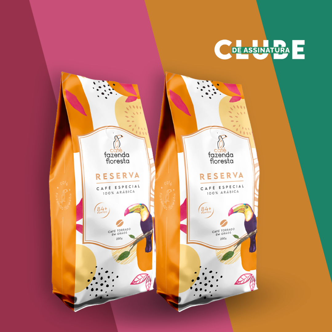 KIT café especial em grãos — Reserva 2 pacotes - 250g | Café Fazenda Floresta