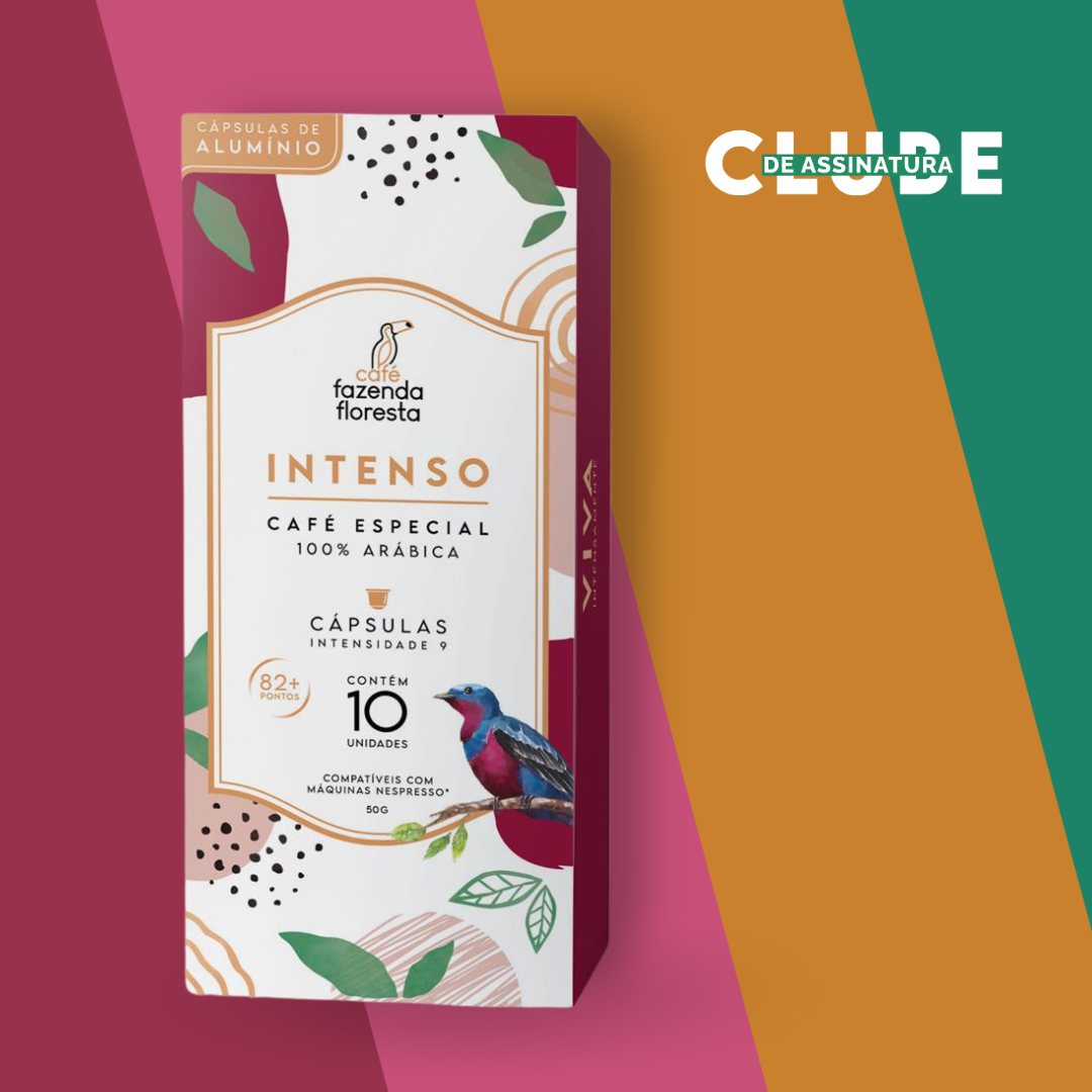 Cápsulas de café especial — Intenso 10 unidades | Café Fazenda Floresta