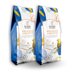 KIT café especial moído— Bourbon Amarelo 2 pacotes - 250g | Café Fazenda Floresta