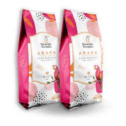 KIT café especial em grãos — Arara 2 pacotes - 250g | Café Fazenda Floresta