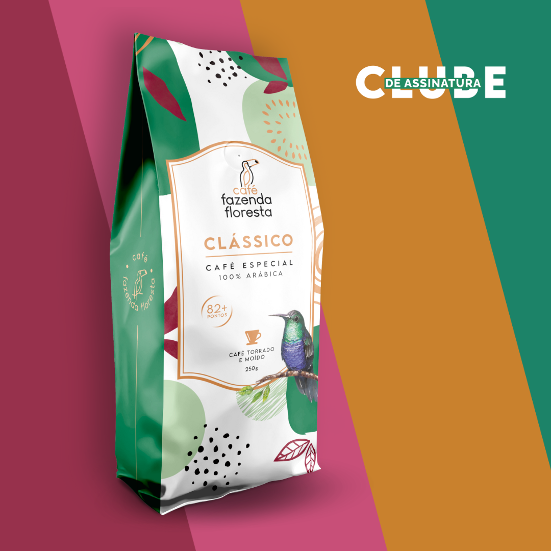 Café especial moído — Clássico 250g | Café Fazenda Floresta