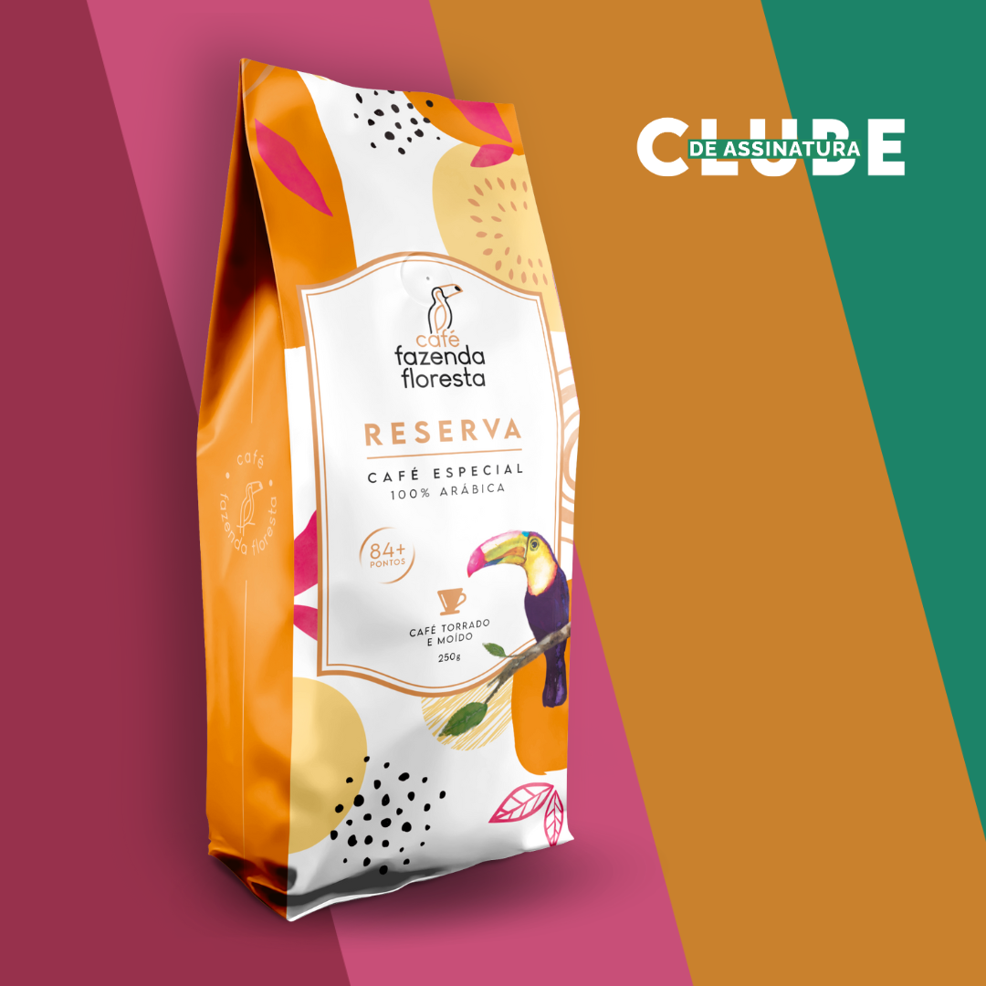Assinatura café especial moído — Reserva 250g | Café Fazenda Floresta