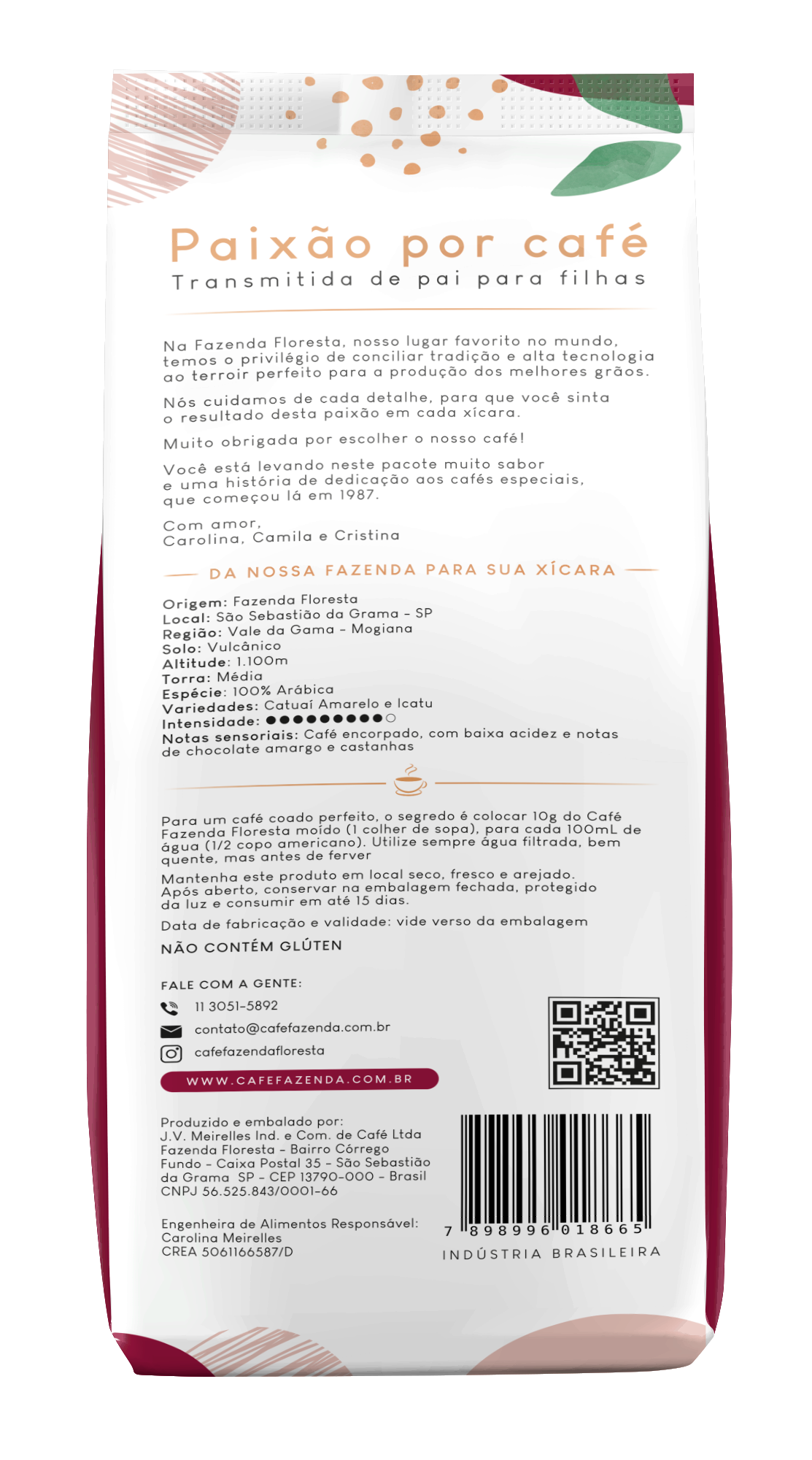 KIT café especial moído — Intenso 2 pacotes - 250g | Café Fazenda Floresta