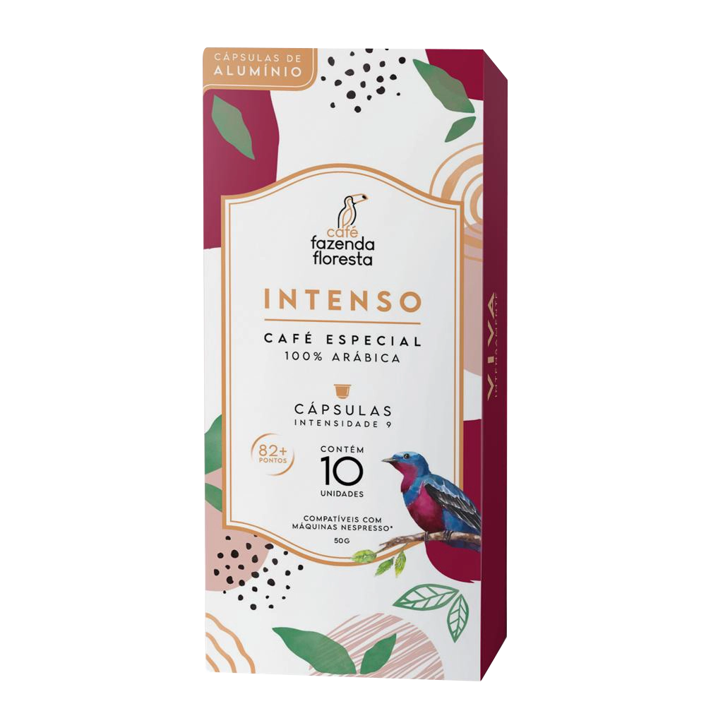 Assinatura cápsulas de café especial — Intenso 10 unidades | Café Fazenda Floresta
