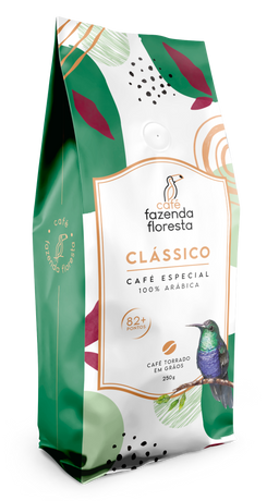 Café especial em grãos — Clássico 250g | Café Fazenda Floresta