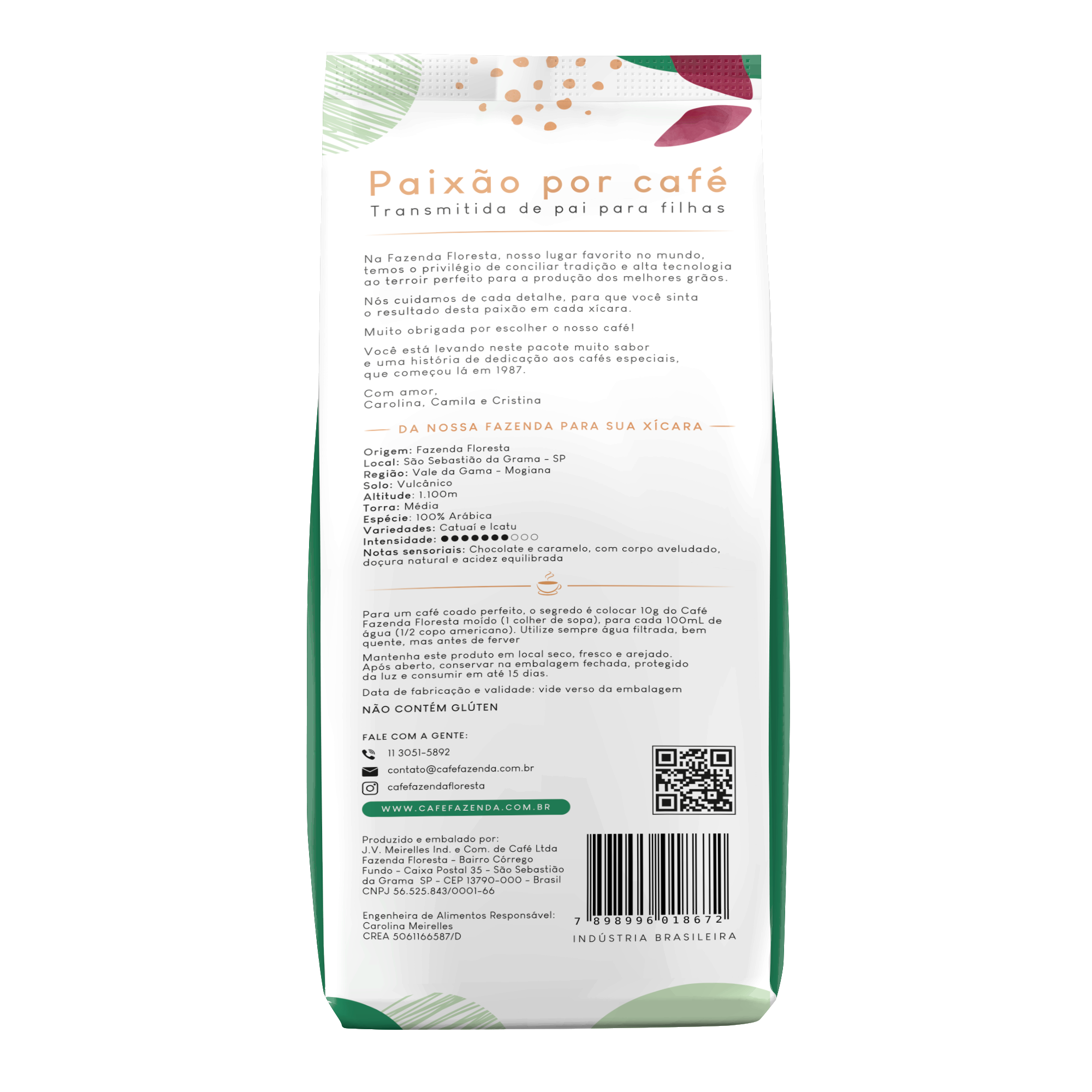 Café especial moído — Clássico 250g | Café Fazenda Floresta