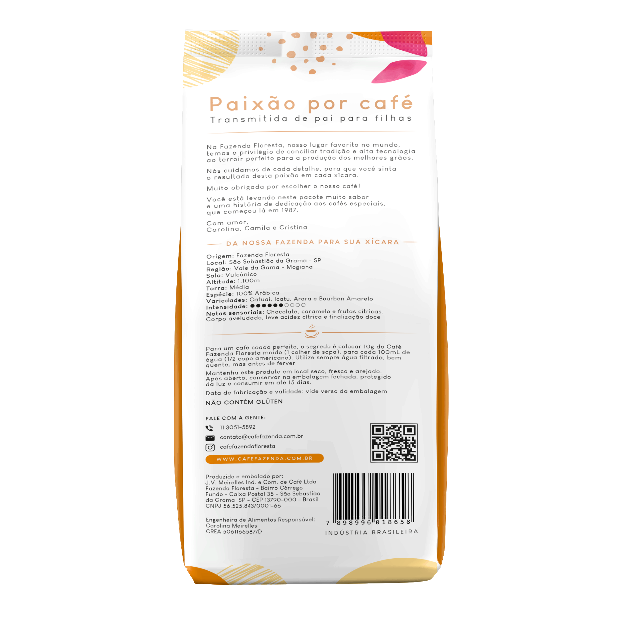 Café especial em grãos — Reserva 250g | Café Fazenda Floresta