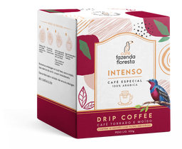Assinatura Drip Coffee de café especial — Intenso 10 unidades | Café Fazenda Floresta