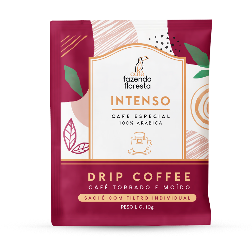 Drip Coffee Intenso 10 unidades | Café Fazenda Floresta