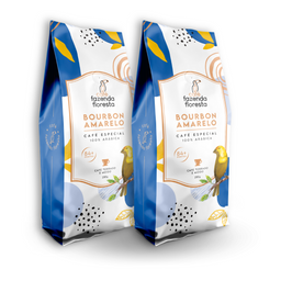 Assinatura KIT café especial moído — Bourbon Amarelo 2 pacotes - 250g | Café Fazenda Floresta