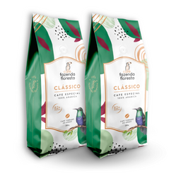 KIT café especial em grãos — Clássico 2 pacotes - 250g | Café Fazenda Floresta