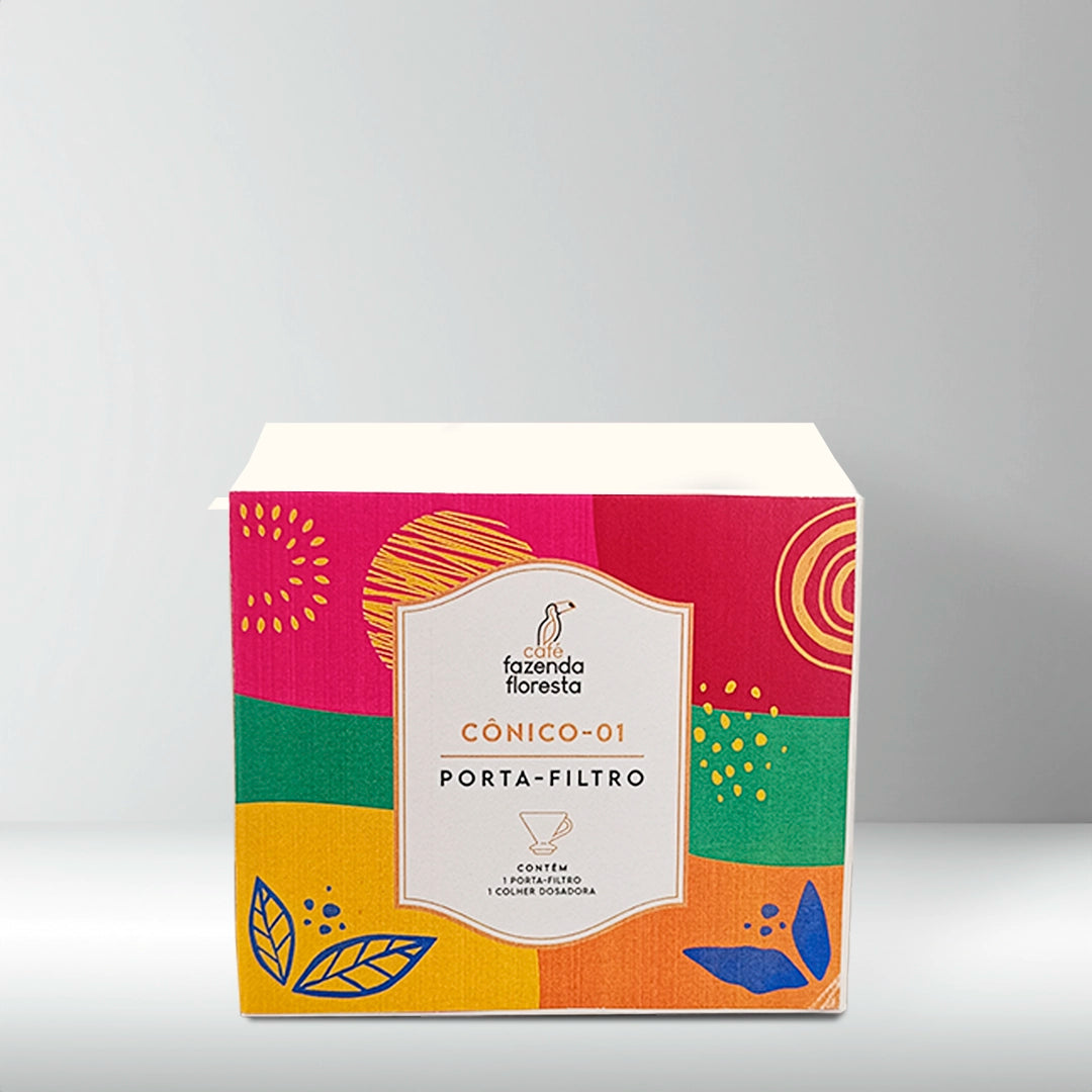 Porta-filtro cônico 01