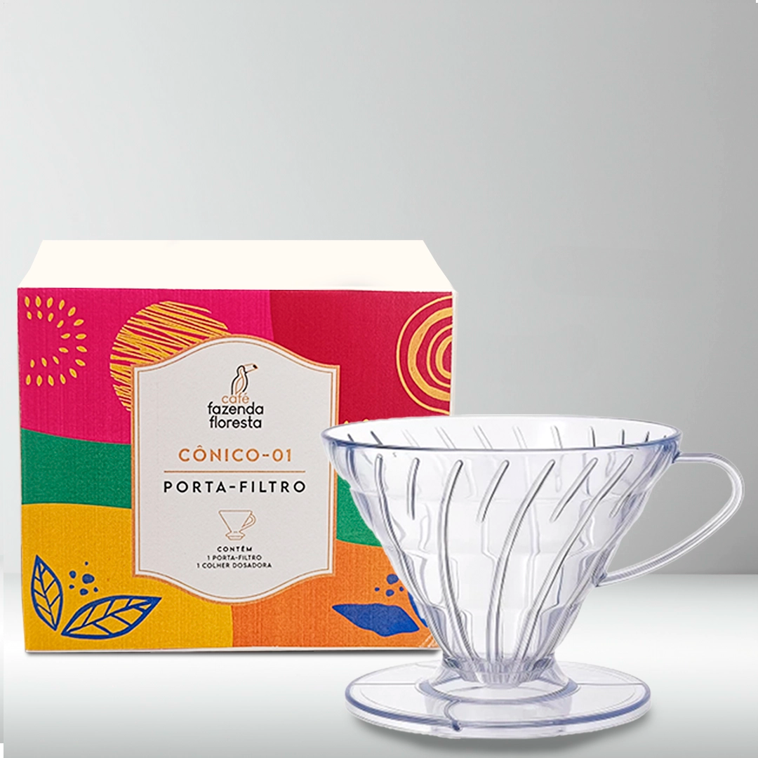 Porta-filtro cônico 01