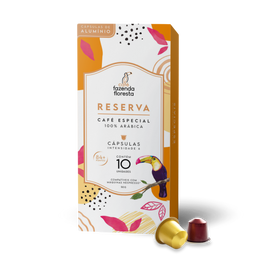 Cápsulas de café especial — Reserva 10 unidades | Café Fazenda Floresta
