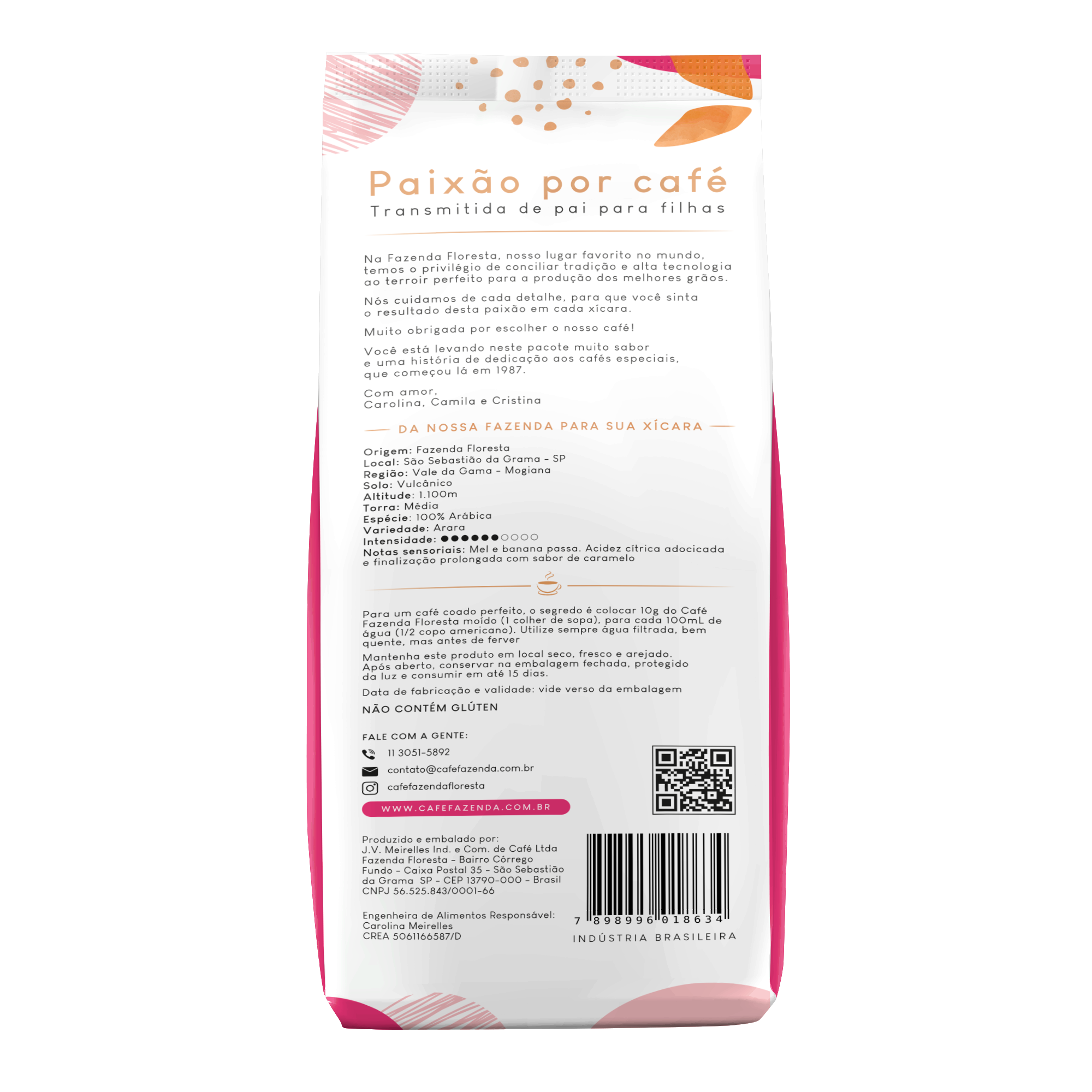 Café especial em grãos — Arara 250g | Café Fazenda Floresta