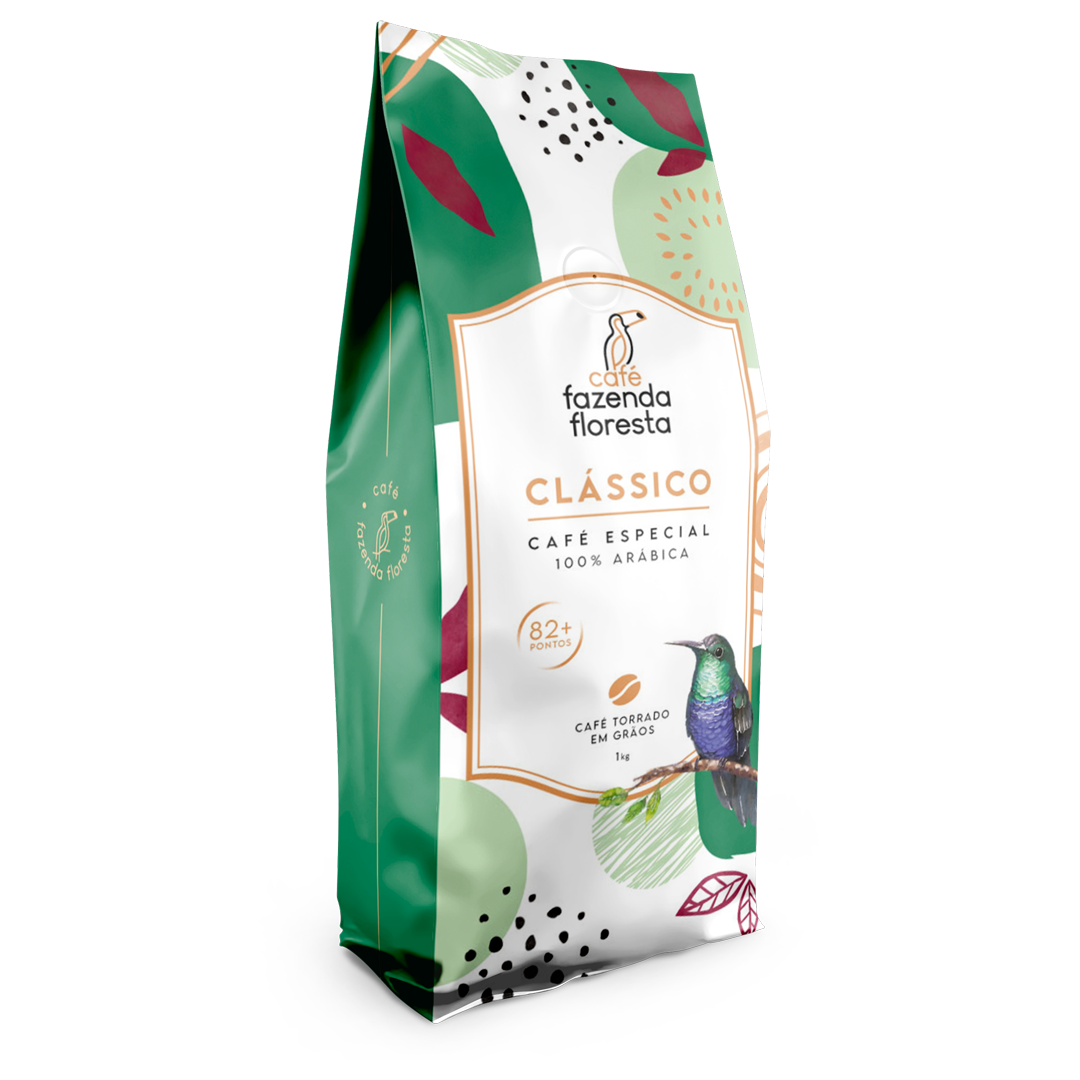 Café especial em grãos — Clássico 1kg | Café Fazenda Floresta