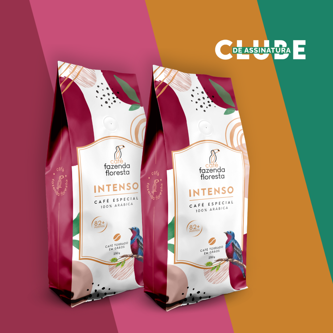 KIT café especial em grãos — Intenso 2 pacotes - 250g | Café Fazenda Floresta