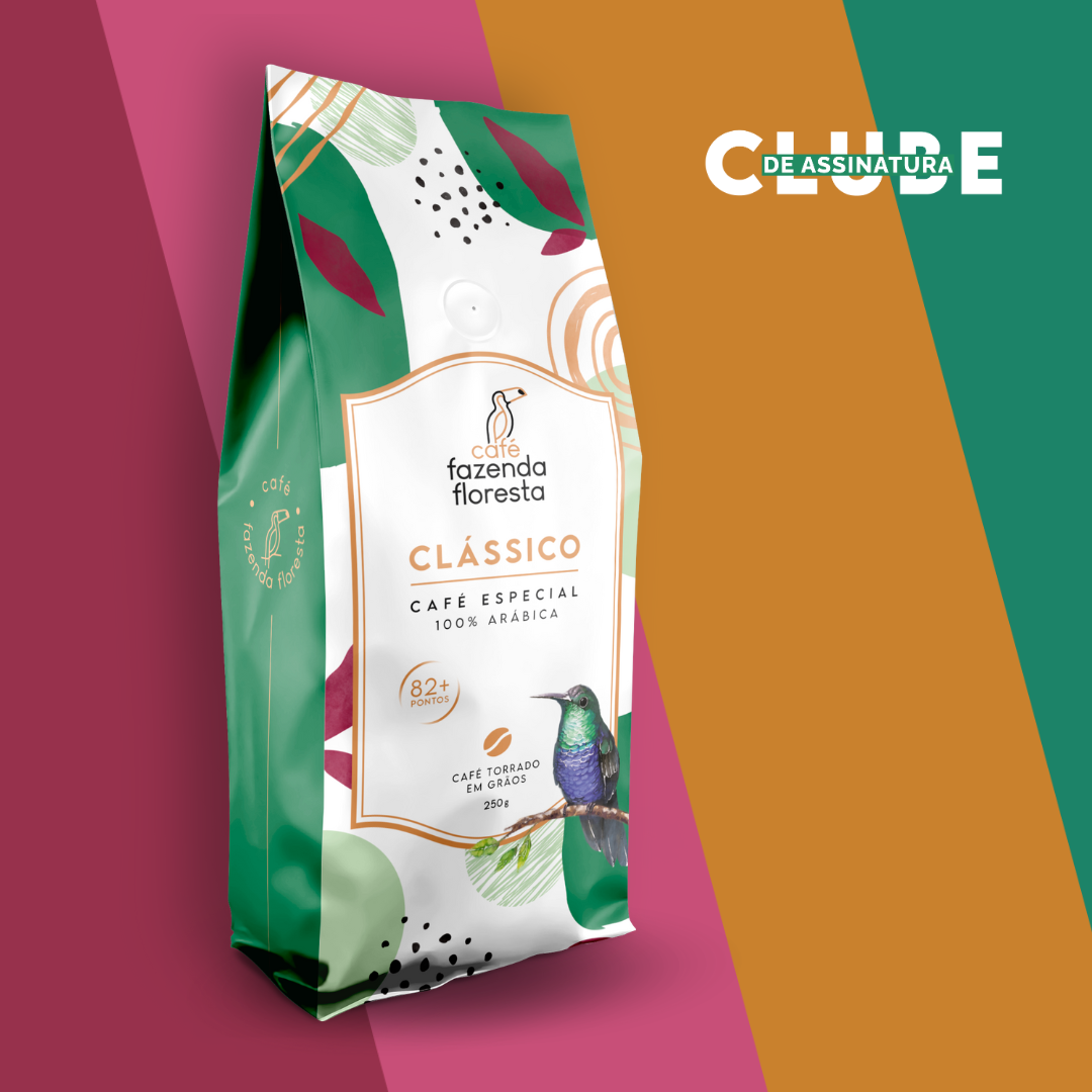 Café especial em grãos — Clássico 250g | Café Fazenda Floresta