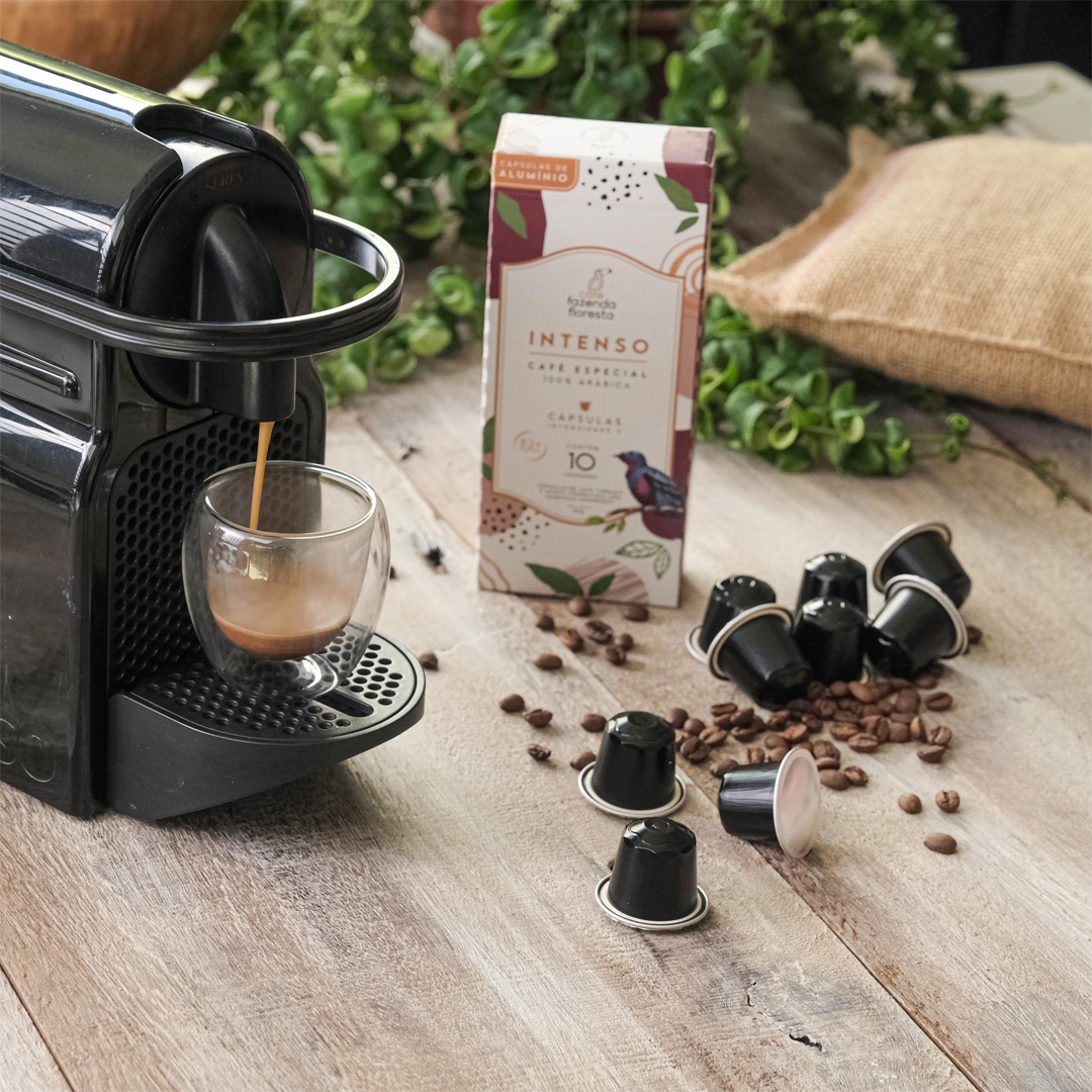 Cápsulas de café especial — Intenso 10 unidades | Café Fazenda Floresta