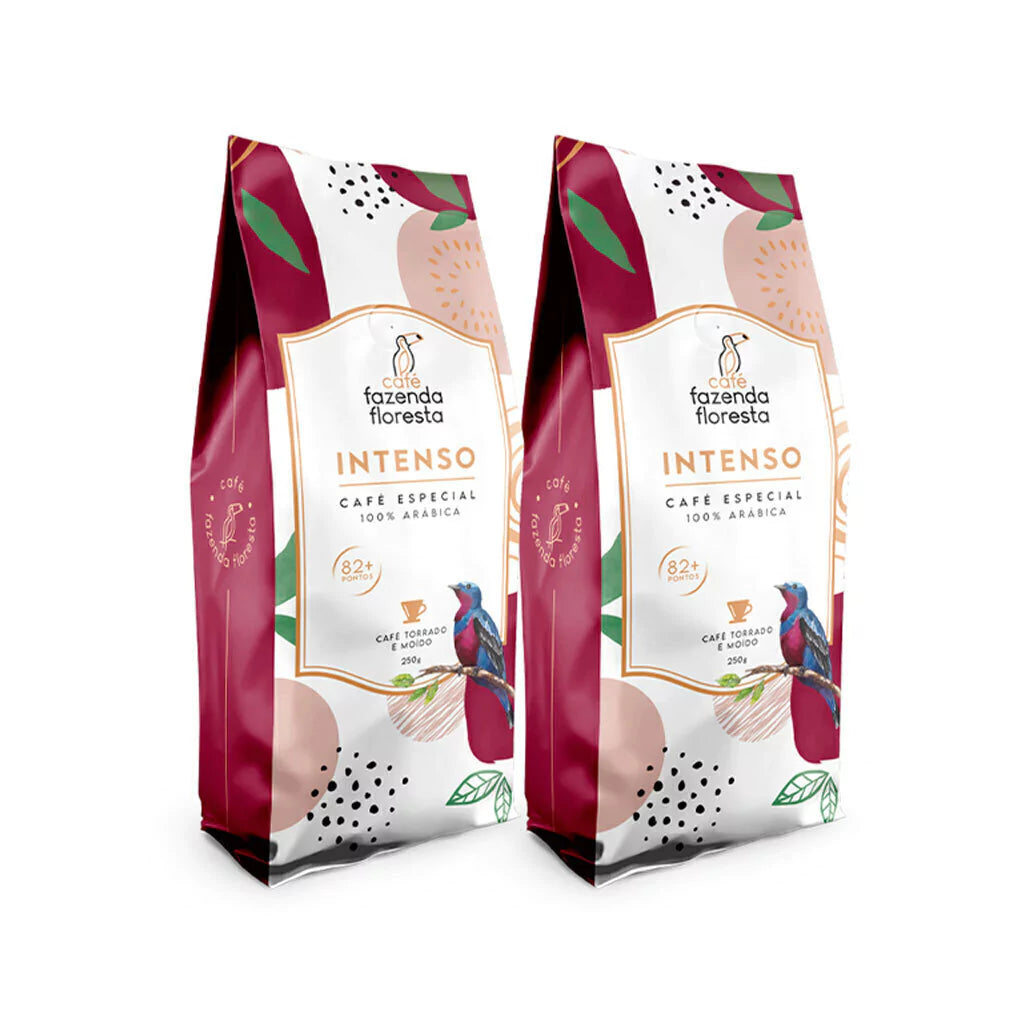 Assinatura KIT café especial moído — Intenso 2 pacotes - 250g | Café Fazenda Floresta