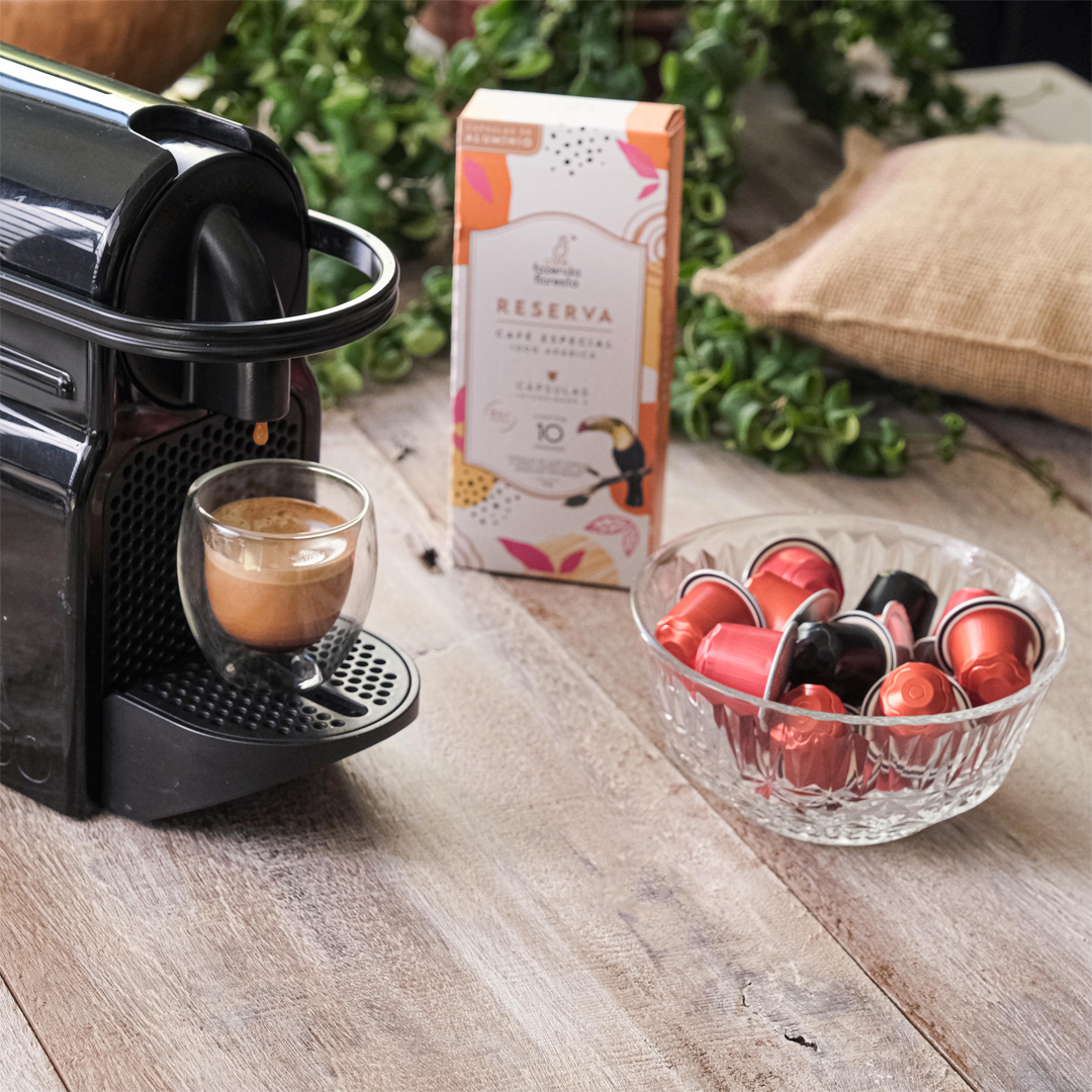 Cápsulas de café especial — Reserva 10 unidades | Café Fazenda Floresta