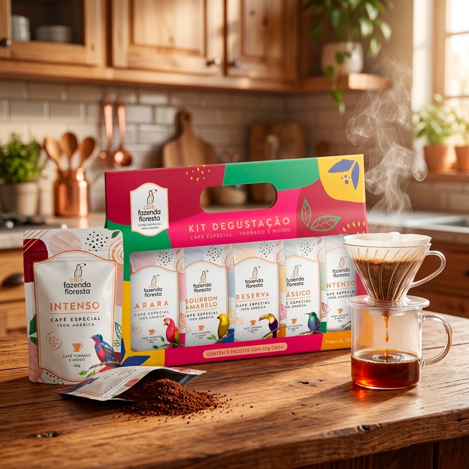 Kit degustação café moído