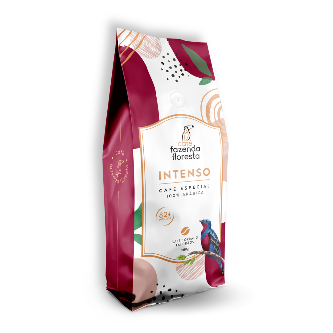 Café especial em grãos — Intenso 250g | Café Fazenda Floresta