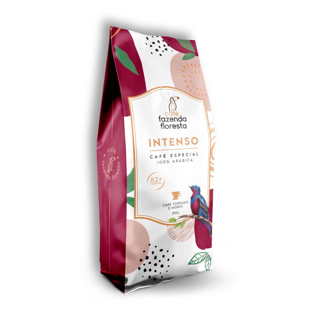 Café especial moído — Intenso 250g | Café Fazenda Floresta