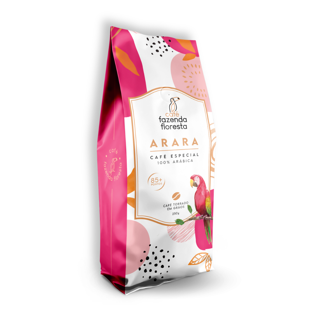 Café especial em grãos — Arara 250g | Café Fazenda Floresta