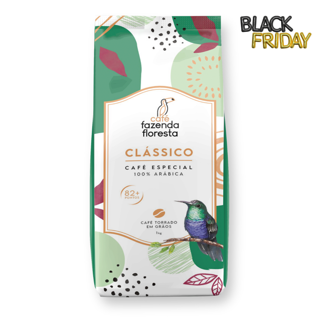 Café especial em grãos — Clássico 1kg | Café Fazenda Floresta