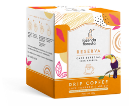 Assinatura Drip Coffee de café especial — Reserva 10 unidades | Café Fazenda Floresta