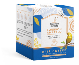 Drip Coffee Bourbon Amarelo 10 unidades | Café Fazenda Floresta