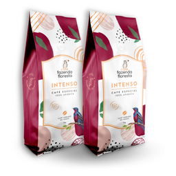 KIT café especial em grãos — Intenso 2 pacotes - 250g | Café Fazenda Floresta