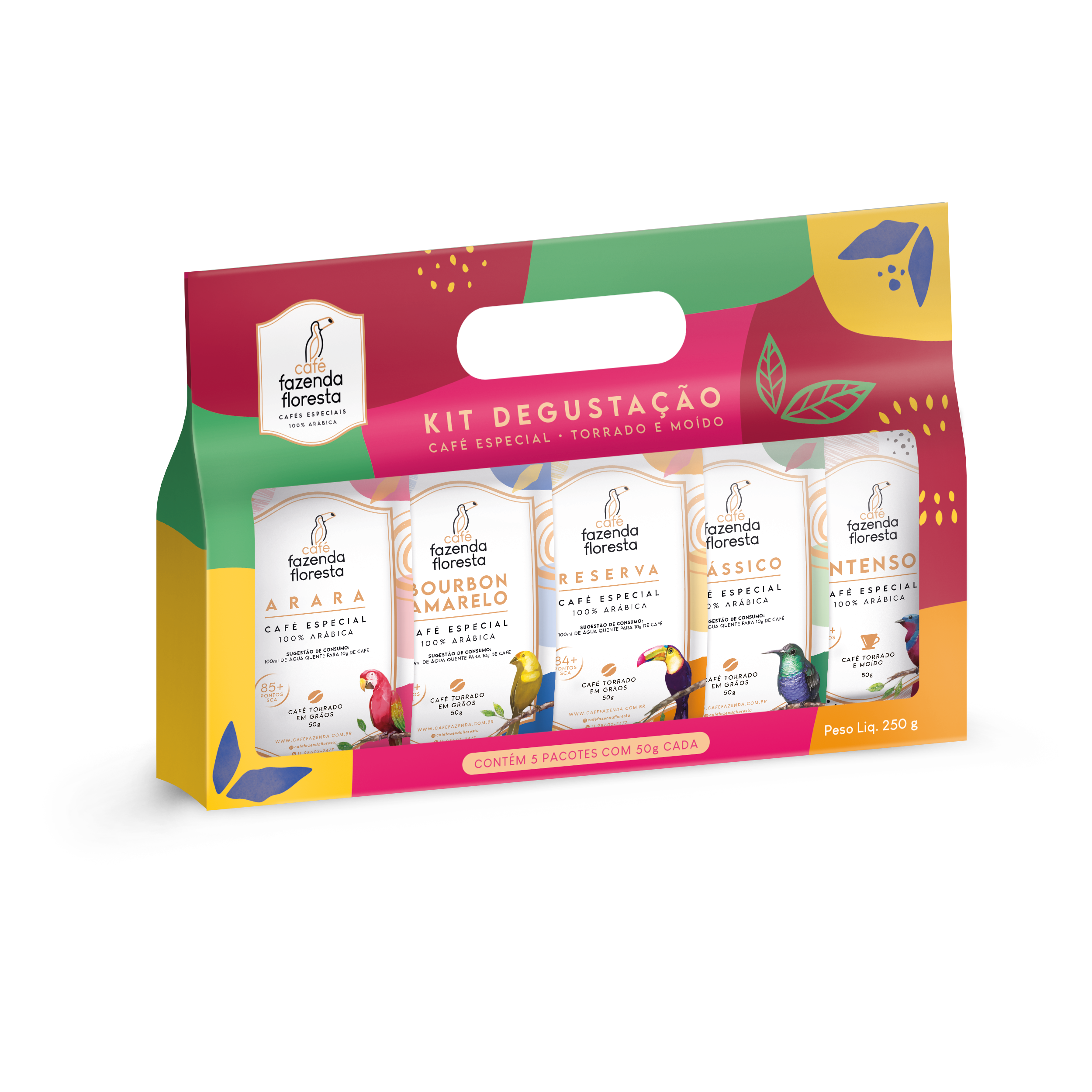 Kit degustação café moído