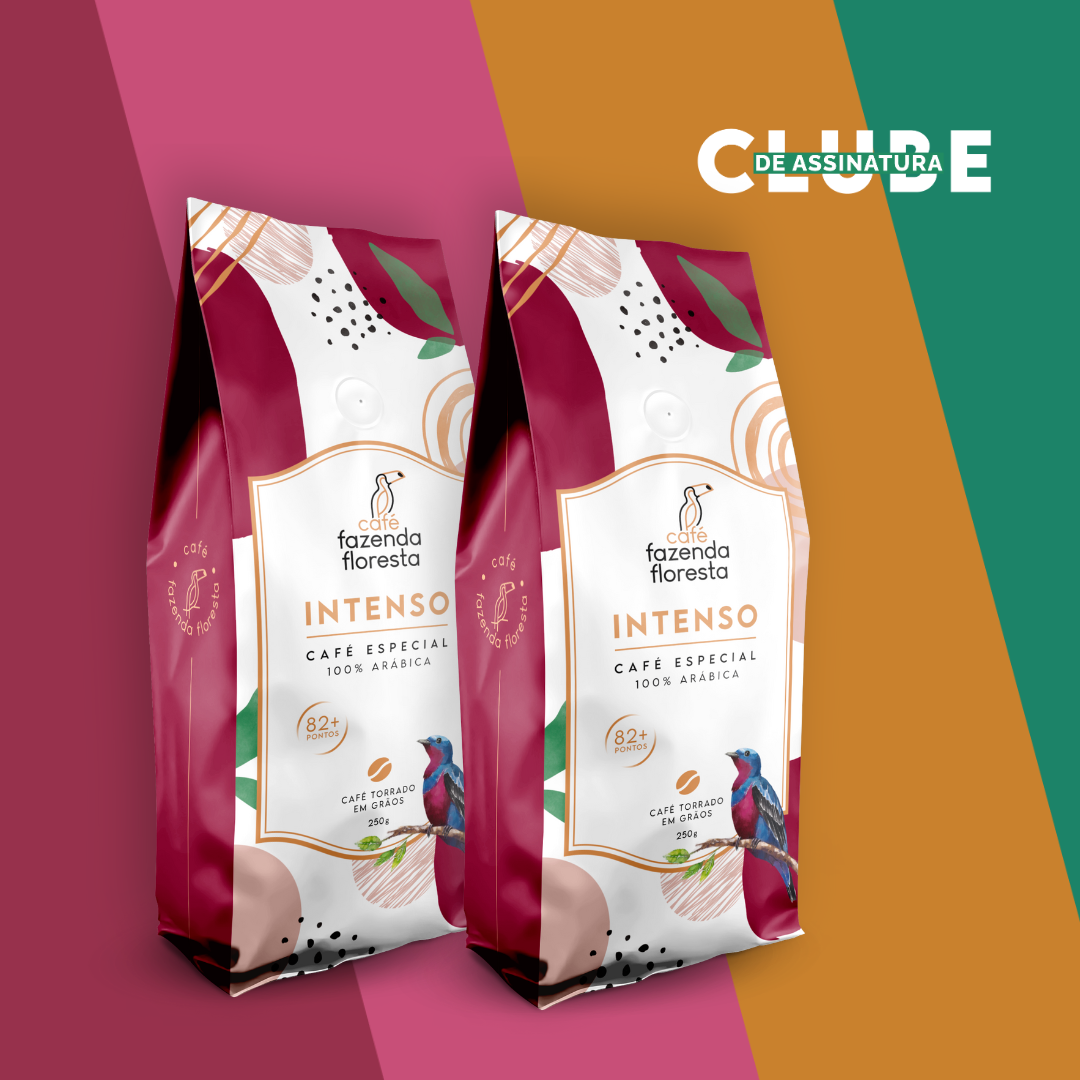 KIT café especial em grãos — Intenso 2 pacotes - 250g | Café Fazenda Floresta