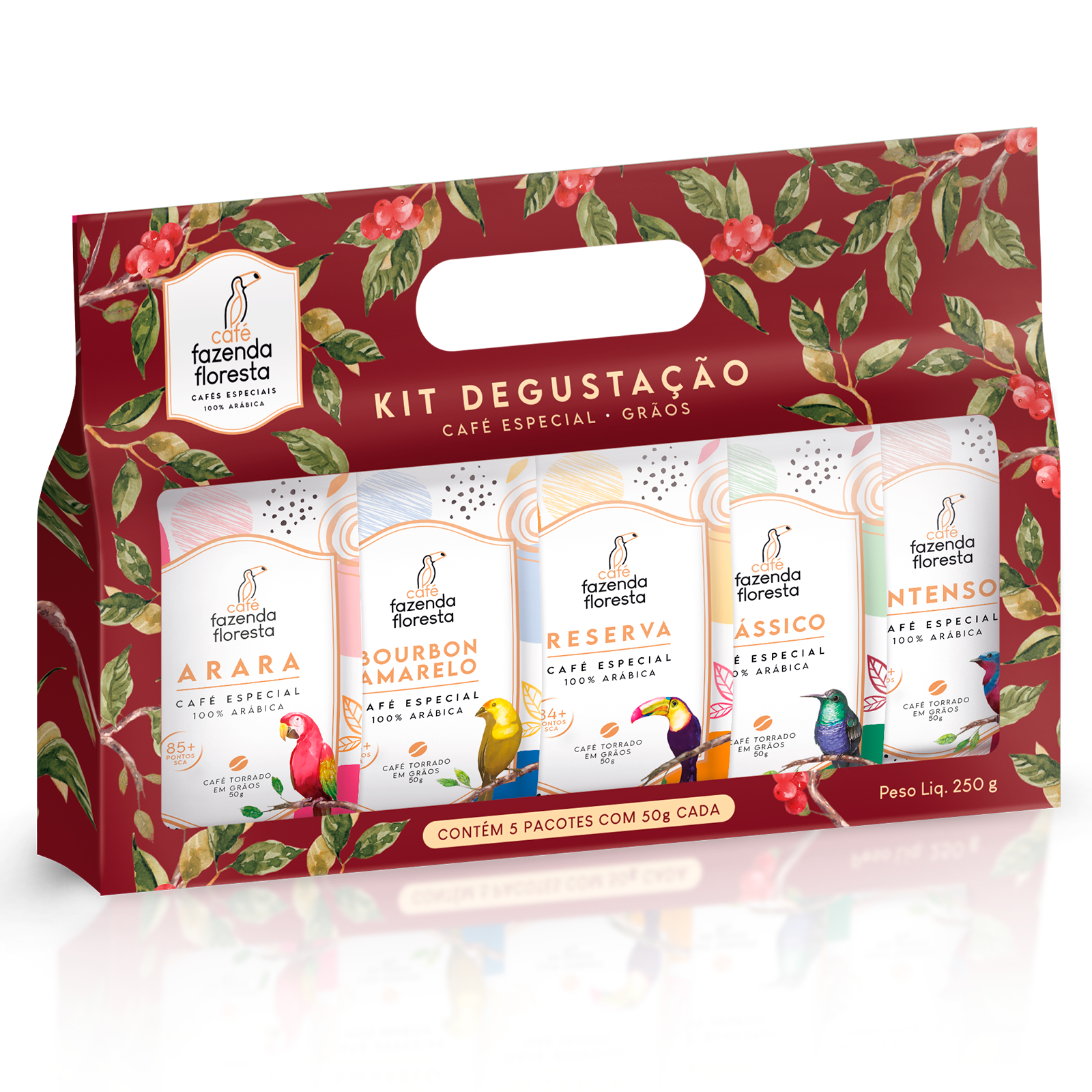 Kit degustação café em grãos