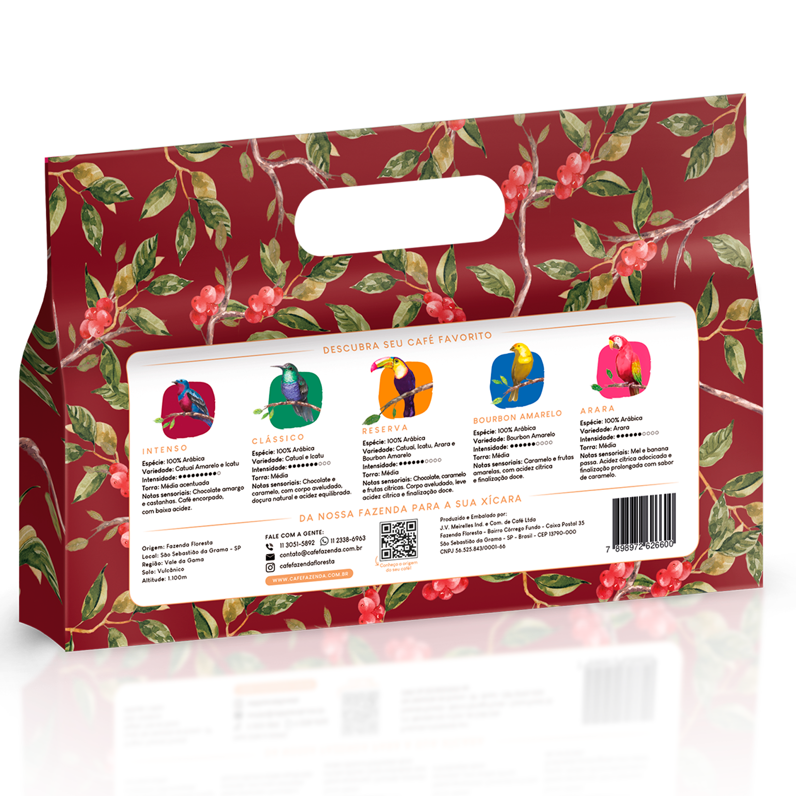 Kit degustação café em grãos